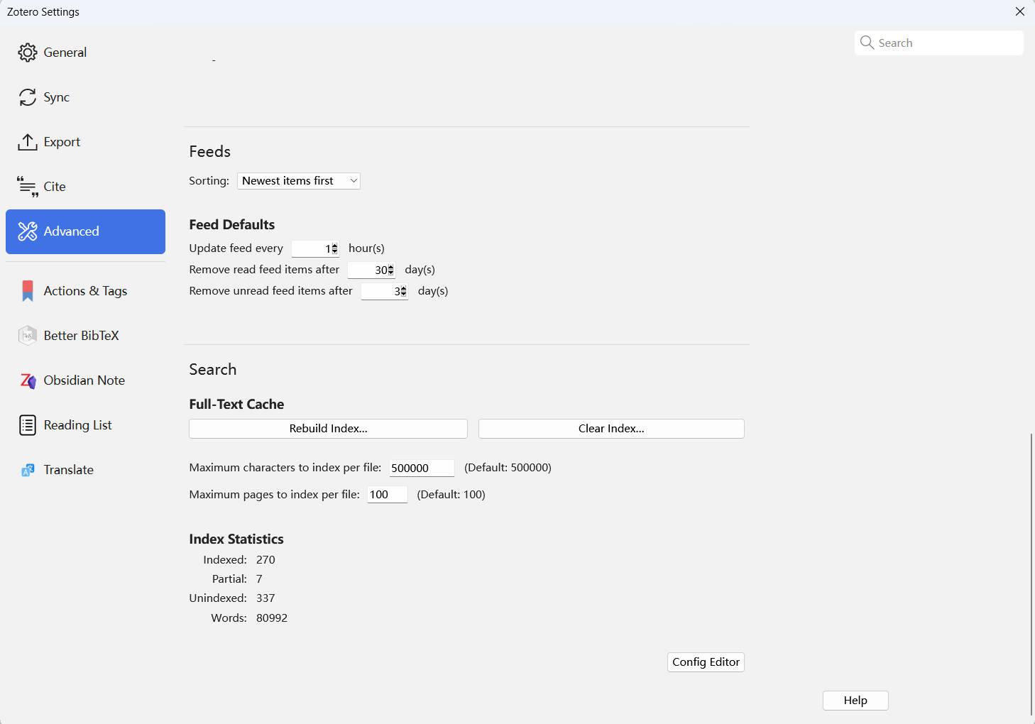 Figure 6.Advanced settings2